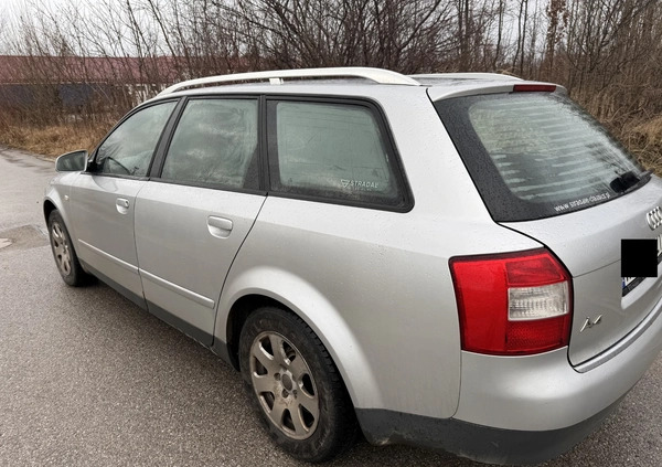 Audi A4 cena 7500 przebieg: 368000, rok produkcji 2004 z Tczew małe 67